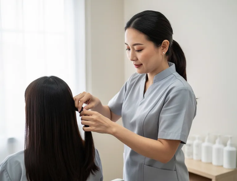 ヘアエクステ のサービス対応地域: 生駒市